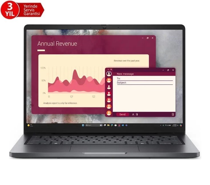 Dell Pro 14  [Ultra5-235U] 16GB 512GB SSD 14" FHD OB VGA Ubuntu [BTO113_PC14250] - BTO113_PC14250_EMEA_UBU