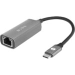 S-LINK SW-U336 Gri Metal Type-C to RJ45 10/100/1000Mbps Gigabit Adaptör - SW-U336