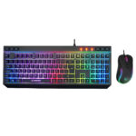 RAMPAGE KM-R57 Seraphic RGB Aydınlatmalı Q Gaming MM Klavye ve 12800DPI Mouse / KM-R57-KAR63990 - Görsel 2