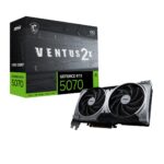 MSI 12GB GEFORCE RTX 5070 12G VENTUS 2X OC GDRR7 [192bit]  PCIE 5.0 1xHDMI 3xDP - GEFORCE RTX 5070 12G VEN