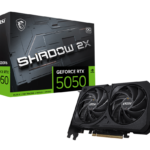 8 GB MSI RTX 5050 SHADOW 2X OC GDDR6 128B DX12 PCIE 5.0 X16 (3XDP 1XHDMI) - RTX 5050 8G SHADOW 2X OC
