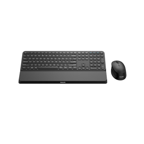 Philips Kablosuz Q Klavye Mouse Set Siyah (SPT6607) - SPT6607