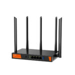 TENDA W30E 4GE Port AX3000 Dual Band Metal Hotspot Router / W30E-KAR63354 - Görsel 4