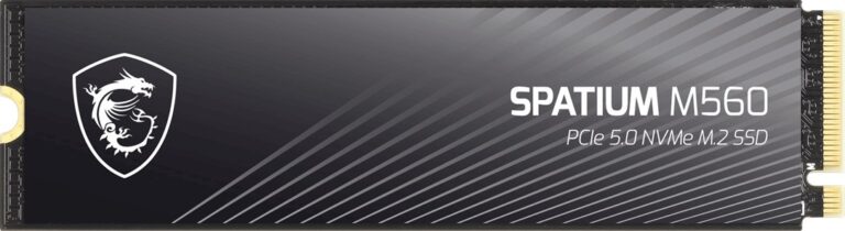 MSI 2TB SPATIUM M560 PCIE 5.0 NVME M.2 2TB SSD 10300-8700MB/s - SPATIUM M560 PCIE 5.0 NV