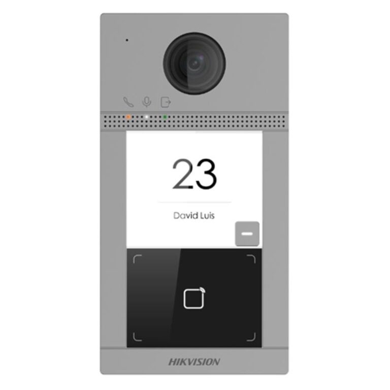 Hikvision DS-KV8113-WME1(C) Villa Tipi Tek Buton Dış Ünite Wifi Video İntercom - DS-KV8113-WME1(C)