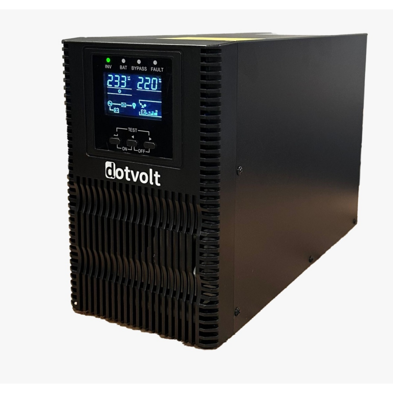 DOTVOLT VOLT MN PLUS 1 KVA  1/1  2x7AH 5-15dk ONLINE UPS - UPS.ON.013x