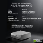 ASUS ASCENT GX10-GG0027BN GX10 128GB 4TB SSD NVIDIA DGX OS Kompakt Yapay Zeka PC / 90MS0371-M000V0-KAR64927 - Görsel 5