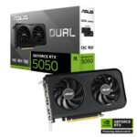 8 GB ASUS DUAL-RTX5050-O8G RTX 5050 GDDR6 128bit OC HDMI 3xDP Ekran Kartı / 90YV0N72-M0NA00-KAR63325 - Görsel 2