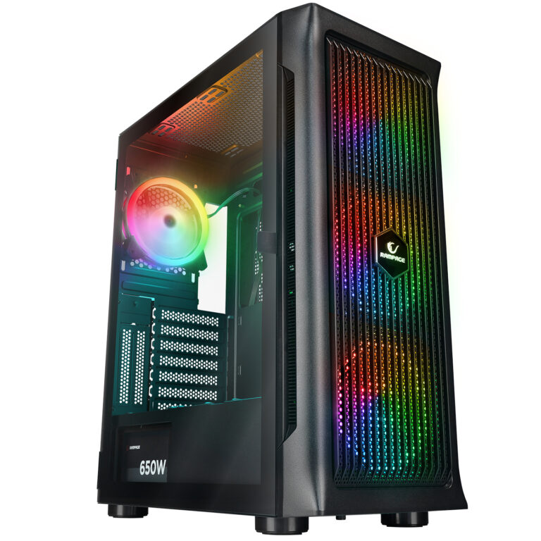 Rampage PROLIX Mesh 650W 80+ ARGB Fan ManyetikTemperli Camlı ATX Mid-T Oyuncu K - Bbi.Isl.Kas.Kas.0121