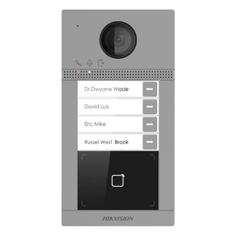 Hikvision DS-KV8413-WME1(C) Villa Tipi Dört Buton Dış Ünite Wifi Video İntercom- DS-KV8413-WME1(C) Hikvision DS-KV8413-WME1(C) Villa Tipi Dört Buton Dış Ünite Wifi Video İntercom - DS-KV8413-WME1(C)