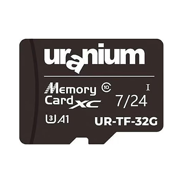 Uranium 32GB Micro SD U3 7/24 Surveillance 100/40Mbps (UR-TF-32G) (3YılGaranti) - Bbi.Isl.Dep.Sd.0030