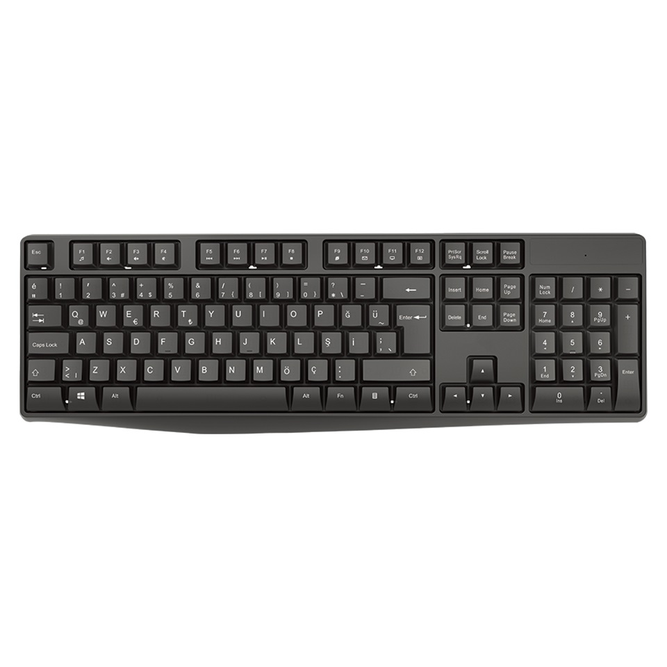 Frisby FK-4875QU Multimedya Kablosuz Klavye Mouse Set- FK-4875QU Frisby FK-4875QU Multimedya Kablosuz Klavye Mouse Set - FK-4875QU