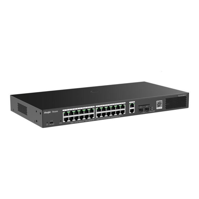 Ruijie Reyee RG-ES228GS-P 24Port PoE Gigabit+2SFP Yönetilebilir Switch - RG-ES228GS-P