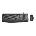 Philips Kablolu Q Klavye Mouse Set Siyah (SPT6237B) - SPT6237B