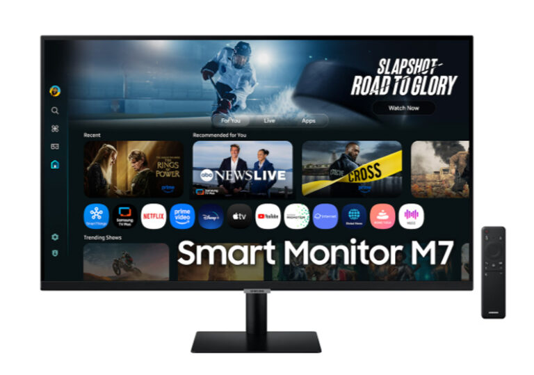 Samsung M7 32" 4K 4ms HDMI/Type-C (LS32FM700UUXUF) Smart - One UI Tizen - Wi-Fi5 - Bbi.Isl.Mon.0255