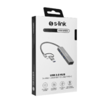 S-LINK SW-U332 Type-C - USB3.0 1000Mbps 3 Port Usb Gigabit Ethernet Adaptör / SW-U332-KAR64715 - Görsel 5