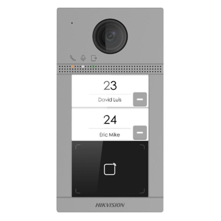 Hikvision DS-KV8213-WME1(C) Villa Tipi İki Buton Dış Ünite Wifi Video İntercom - DS-KV8213-WME1(C)