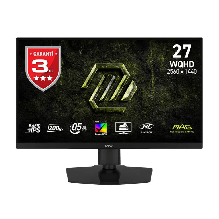 27" MSI MAG 274QPF E20 0.5ms 200Hz 2560x1440 HDMI DP Type-C IPS Pivot Gaming Mon - MAG 274QPF E20