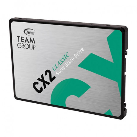 Team CX2 256GB 2.5" 520-430MB/s Sata3 SSD (T253X6256G0C101) - T253X6256G0C101