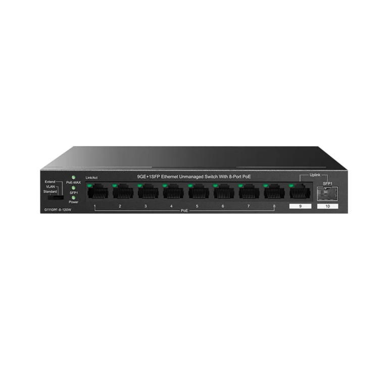 TENDA TEG1110PF-8-120W 8GE PoE+ Port (120W)