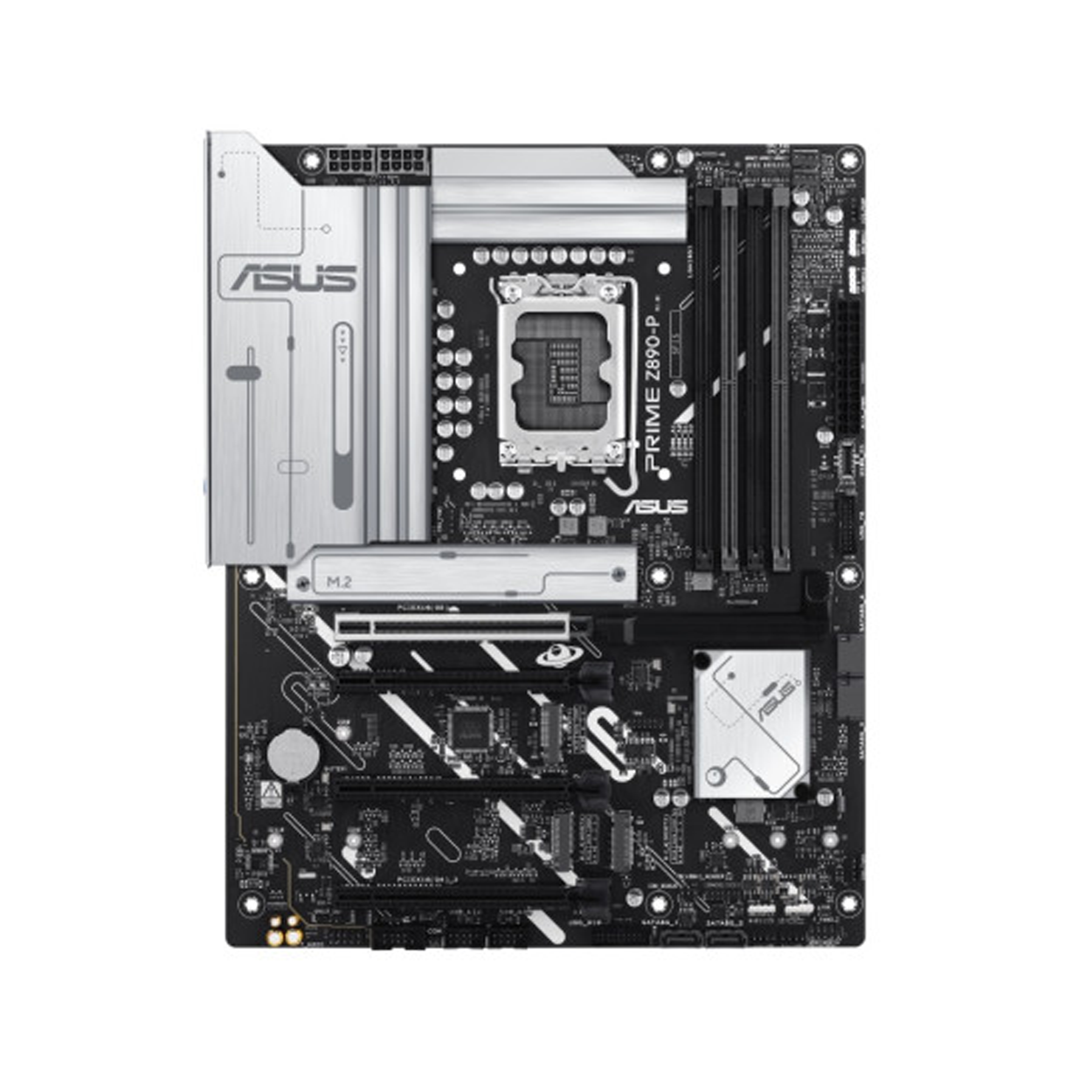 ASUS PRIME Z890-P LGA1851 DDR5 8400 DP HDMI TYPE-C 4xM2 USB3.2 AURA RGB 2.5G ATX- 90MB1I50-M0EAY0 ASUS PRIME Z890-P LGA1851 DDR5 8400 DP HDMI TYPE-C 4xM2 USB3.2 AURA RGB 2.5G ATX - 90MB1I50-M0EAY0