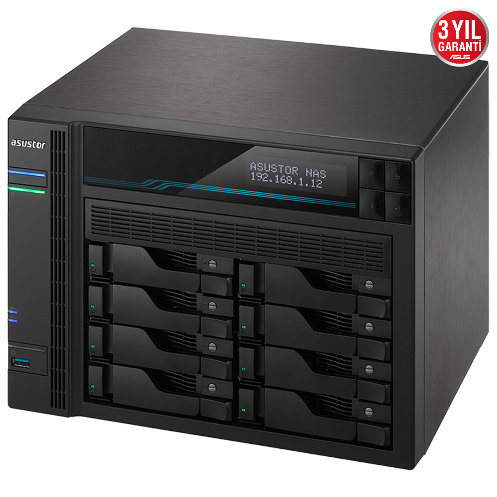 Asustor AS6508T NAS (C3538 İşlemci Asustor AS6508T NAS (C3538 İşlemci