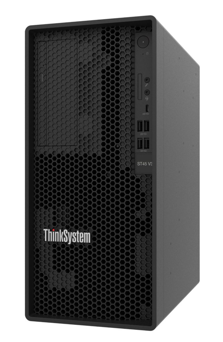 Lenovo ThinkSystem ST45 V3 AMD EPYC 4124P 16GB-2TB 7.2K SATA6GB x2 Tower(3 Yıl G- Kur.Sun.Rac.0029 Lenovo ThinkSystem ST45 V3 AMD EPYC 4124P 16GB-2TB 7.2K SATA6GB x2 Tower(3 Yıl G - Kur.Sun.Rac.0029