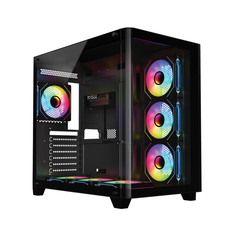 FRISBY FC-9545G ARGB 750W 80+ BRONZE 7X FAN GAMING KASA - FC-9545G_750W