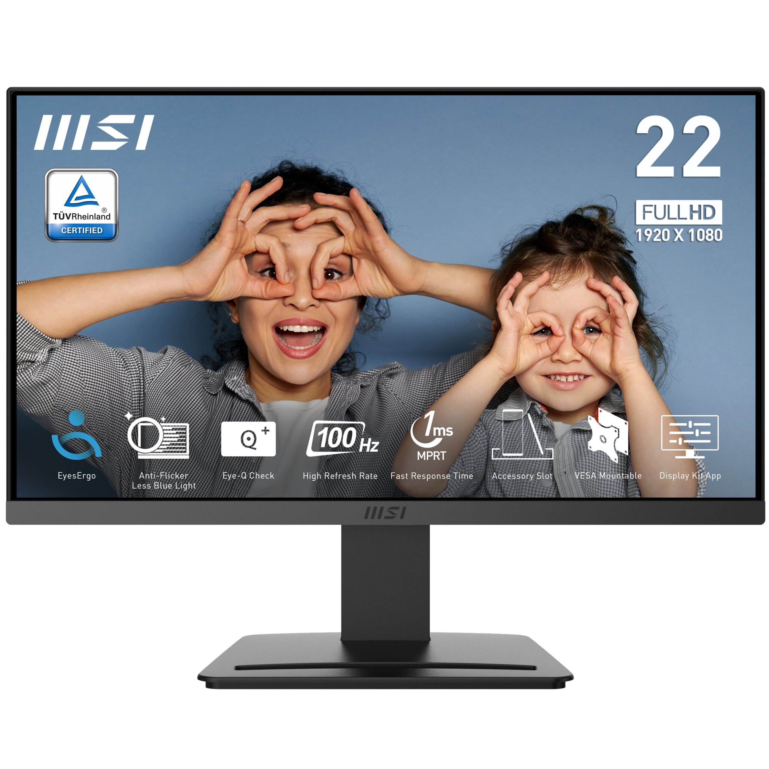 21.45" MSI PRO MP223 E2 1ms 100Hz FHD HDMI DP VA Flat Monitör- PRO MP223 E2 21.45" MSI PRO MP223 E2 1ms 100Hz FHD HDMI DP VA Flat Monitör - PRO MP223 E2