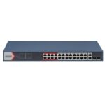 Hikvision DS-3E1326P-EI 24Port 10/100 x 2Ggbit Combo Yönetilebilir Poe 370W Swit - DS-3E1326P-EI