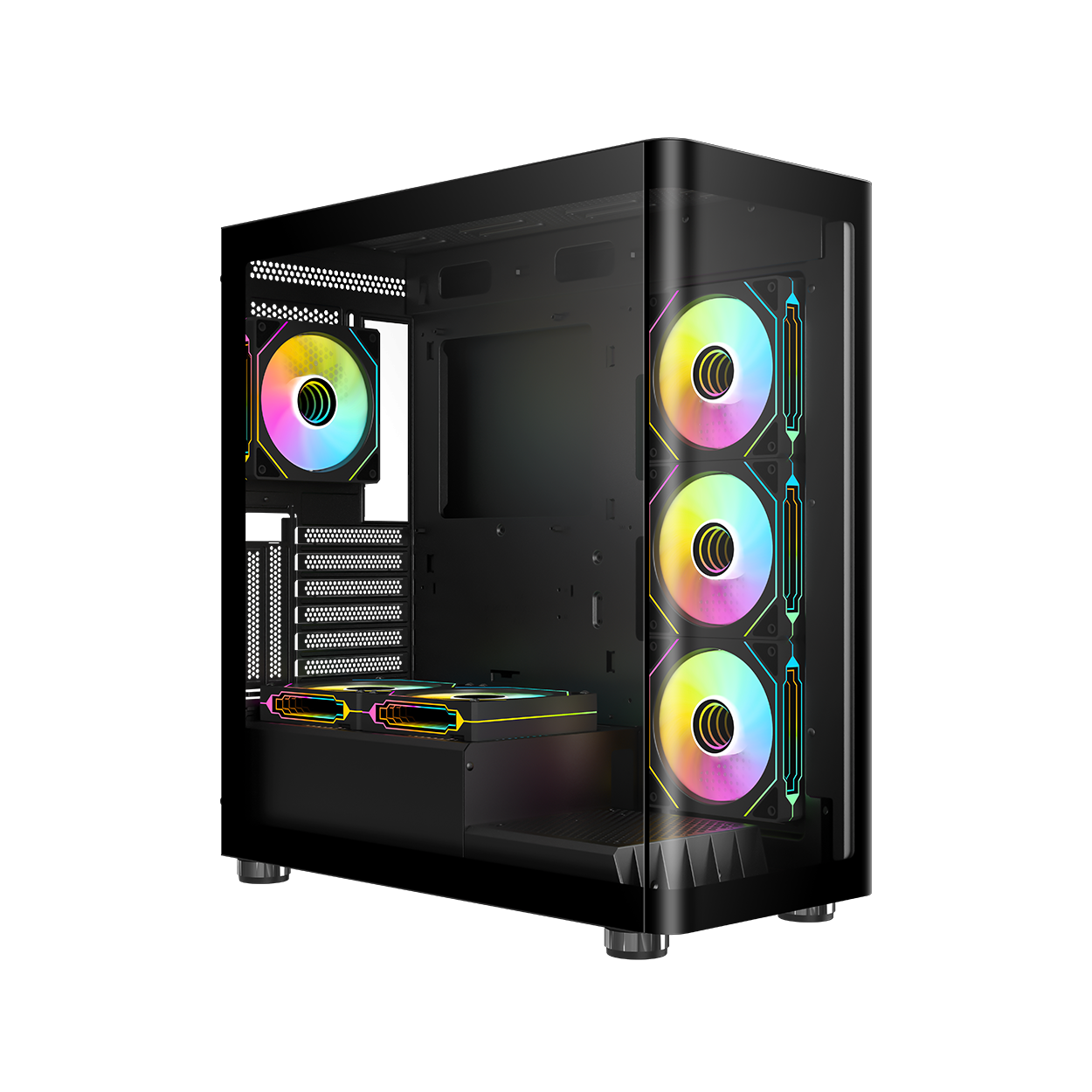 FRISBY VANTA-G 750W 80+ BRONZE ARGB 6X FAN GAMING KASA (FC-9570G)- FC-9570G FRISBY VANTA-G 750W 80+ BRONZE ARGB 6X FAN GAMING KASA (FC-9570G) - FC-9570G