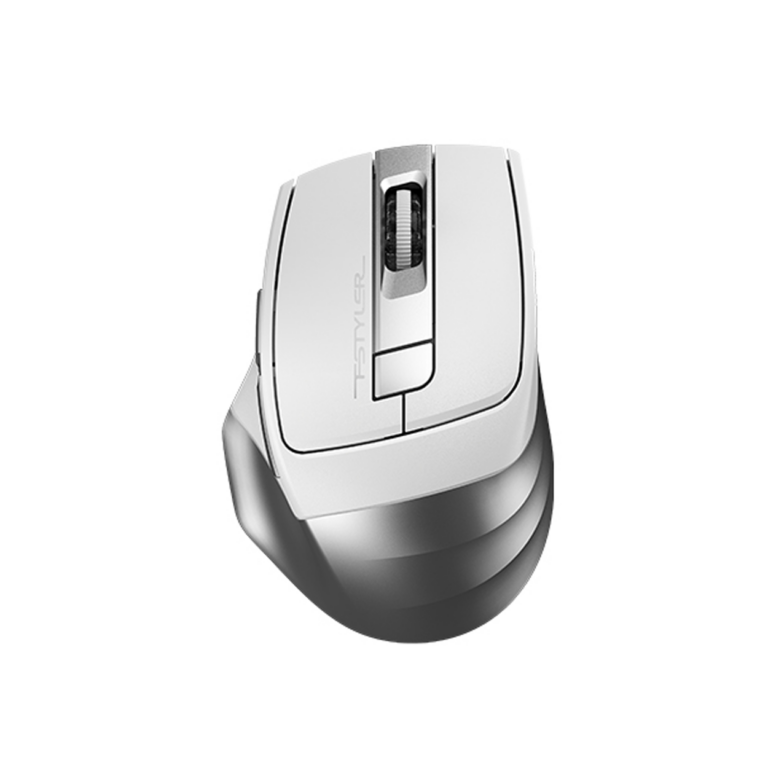 A4 TECH FB35S Beyaz Bluetooth+2.4G Wireless Nano 2000DPI Mouse - FB35S ICY WHITE
