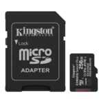 KINGSTON 256GB Canvas Select Plus Gen3 MicroSDXC UHS-I 150MB/S CL10 Card + Adapt / SDCS3/256GB-KAR63947 - Görsel 2
