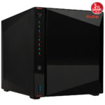 ASUSTOR AS5404T Intel N5105, 4 Yuvalı, 4GB DDR4(8GB Ram Desteği), M.2 x4, 2.5GbE / 90IX01R1-BW3S40-KAR64622 - Görsel 4