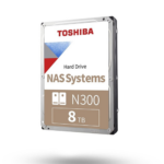 TOSHIBA N300 8 TB 7200RPM SATA3  512MB 7/24  1-8  Yuvalı Nas için / MN10ADA800S-KAR63268 - Görsel 2