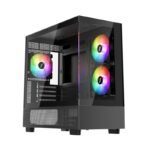 1ST Player MIKU Mİ5 750W 80+ Silver ATX 3.1 ARGB USB 3.0 M-ATX Siyah Kasa - Bbi.Isl.Kas.Kas.0124