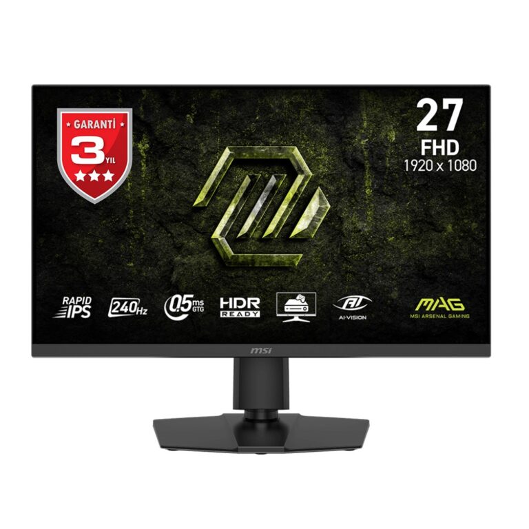 27" MSI MAG 272PF X24 0.5ms 240Hz FHD IPS HDMI DP Pivot Gaming Monitör - MAG 272PF X24