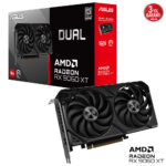 Asus DUAL-RX9060XT-16G 16GB GDDR6 128Bit DP/HDMI PCI 5.0 Ekran Kartı - Bbi.Isl.Ekr.Amd.0069