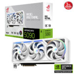 Asus ROG-ASTRAL-RTX5090-O32G-WHITE 32GB 512Bit GDDR7 DP/HDMI PCI 5.0 Ekran Kartı - Bbi.Isl.Ekr.Nvd.0213