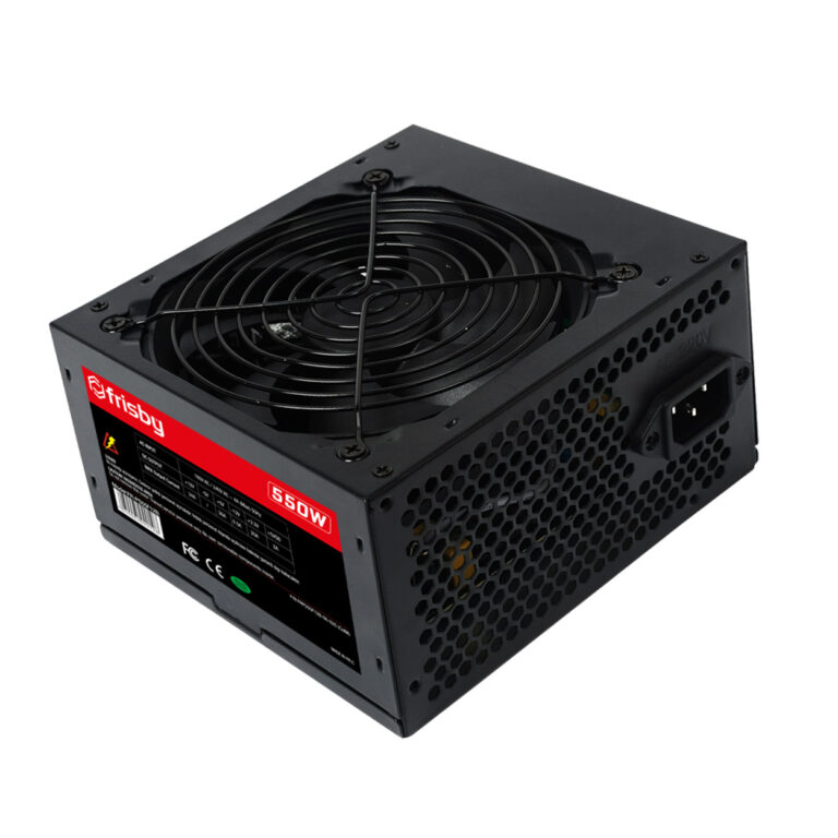 FRISBY FR-PS55F12B 550W 12cm Fan Power Supply - FR-PS55F12B
