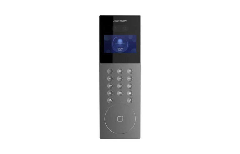 Hikvision DS-KD9203-E6 4.3" Ekranlı Yüz Tanıma Özellikli İnterkom Dış Ünitesi - Guv.Int.K.0003
