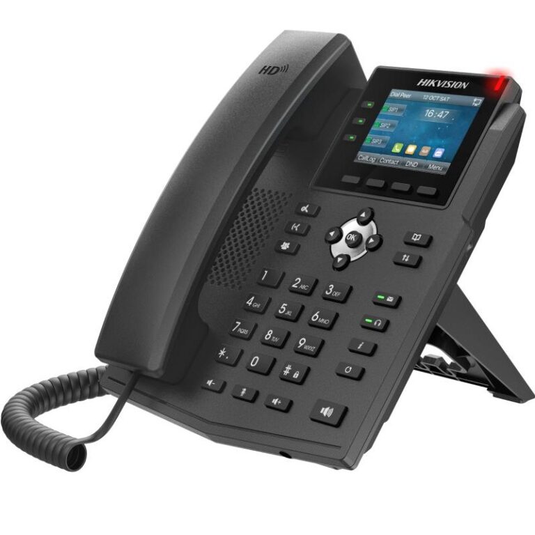 Hikvision DS-KP8000-WHE1 2.8" SIP Telefon İntercom Aksesuar - DS-KP8000-WHE1