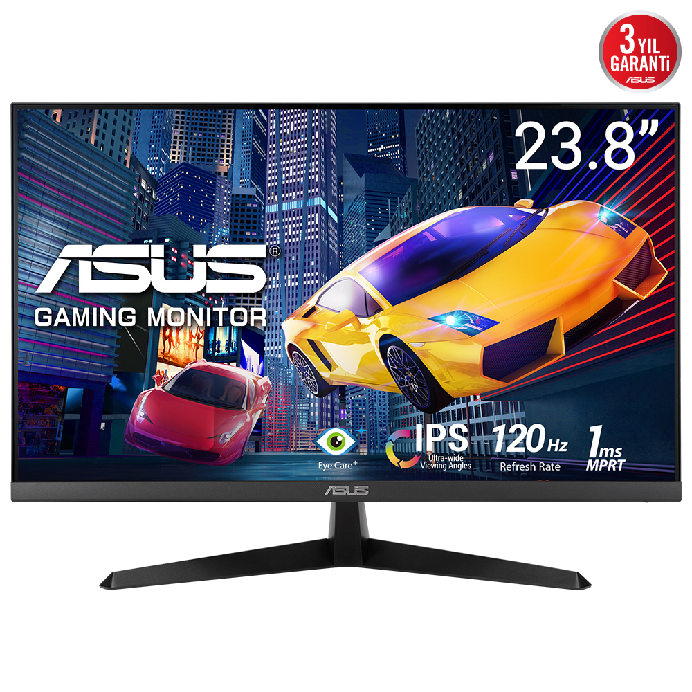 23.8" Asus VY249HGR 1ms 120Hz IPS HDMI VGA Vesa Siyah Monitör- 90LM06A3-B03A70 23.8" Asus VY249HGR 1ms 120Hz IPS HDMI VGA Vesa Siyah Monitör - 90LM06A3-B03A70