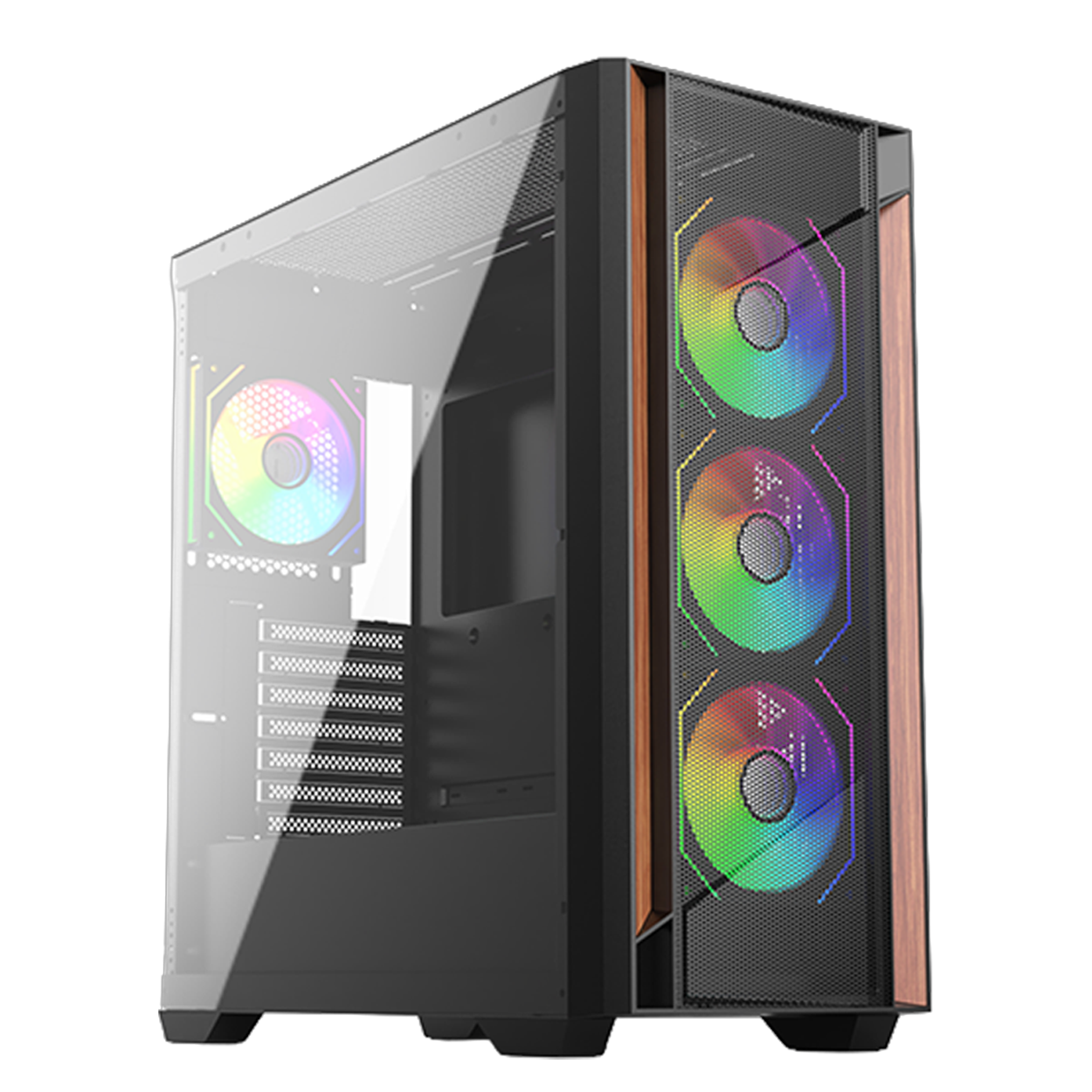 FRISBY FC-9575G 750W 80+ BRONZE ARGB 4X FAN GAMING KASA- FC-9575G FRISBY FC-9575G 750W 80+ BRONZE ARGB 4X FAN GAMING KASA - FC-9575G