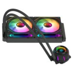 GameBooster Blade 240B ARGB Fanlı LGA1700/AM5 Uyumlu 240mm CPU Sıvı Soğutma Siya - Blade 240B