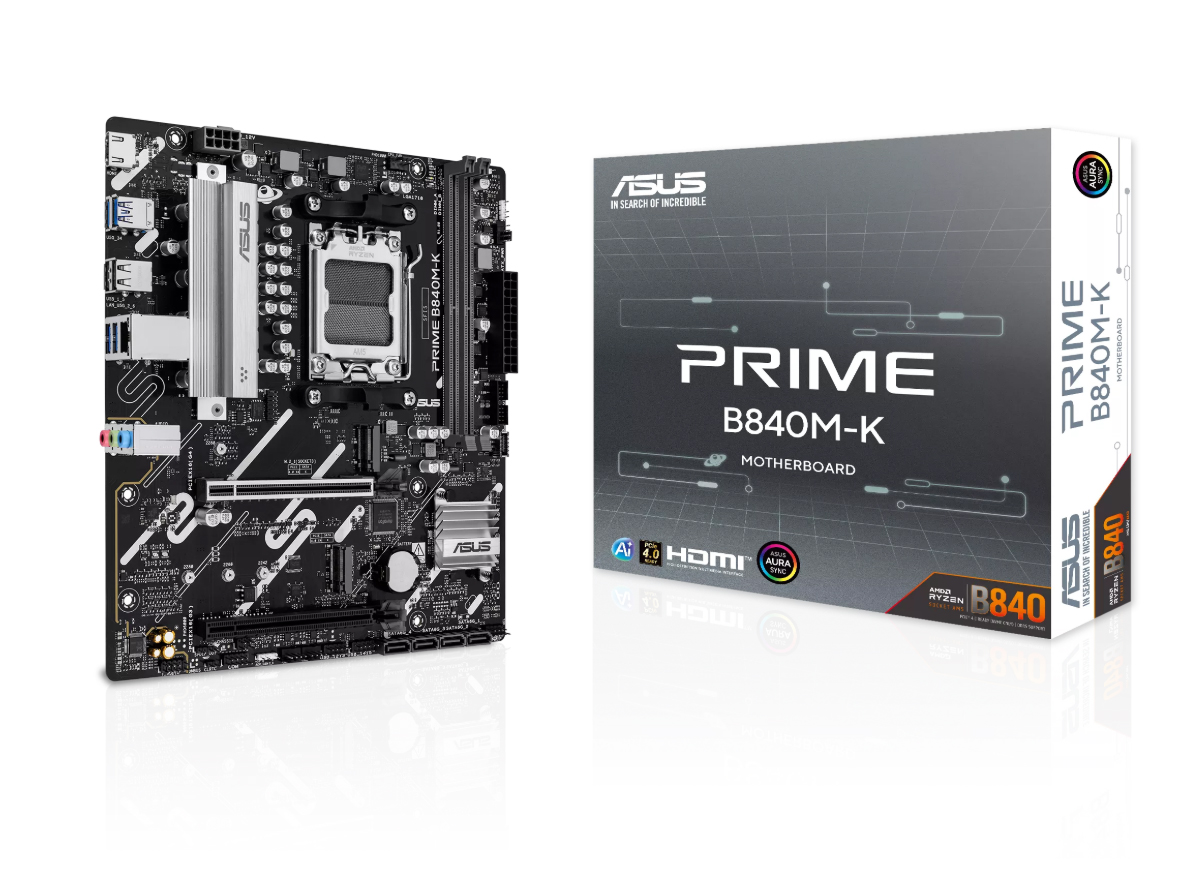 Asus PRIME B840M-K B840 DDR5 USB3.2 M.2 DP/HDMI PCI 4.0 AM5 Anakart- Bbi.Isl.Ank.Amd.0098 Asus PRIME B840M-K B840 DDR5 USB3.2 M.2 DP/HDMI PCI 4.0 AM5 Anakart - Bbi.Isl.Ank.Amd.0098