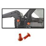 QUADRO QX100 EAGLE Gaming Kasa Pencereli Led Ekran Siyah 9xRGB FAN / QX100_Black-KAR64346 - Görsel 5