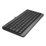 A4 TECH FK11 Q TR MM Mini USB Kablolu Klavye / FK11 Q USB GREY-KAR57112 - Görsel 4