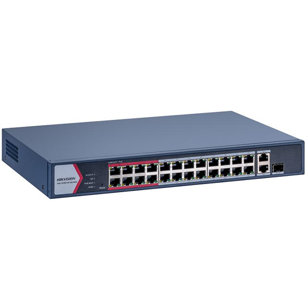 Hikvision DS-3E1326P-EI/M 24 Port PoE (230W) 10/100Mpps + 2xGB