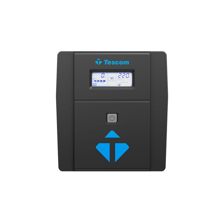 TESCOM Leo 1000VA  2x7AH LCD Line Interactive UPS - 900020312